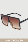 Kimmy Sunglasses - Leopard Print