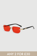 Diablo Sunglasses - Rouge